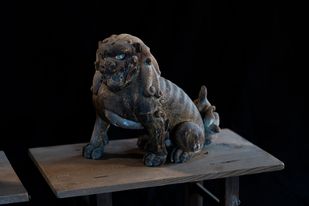 木造狛犬