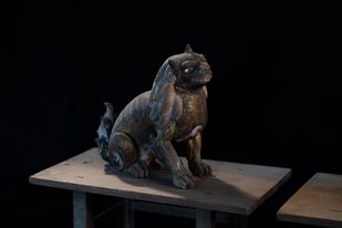 木造獅子