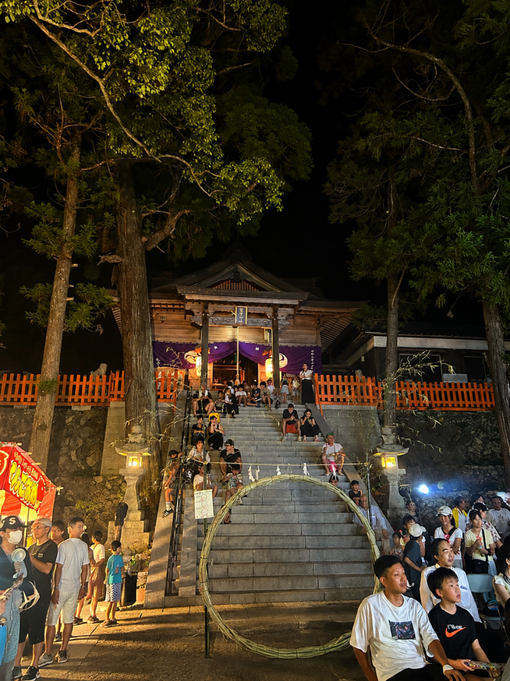 宮原神社 夏越祭り 茅の輪